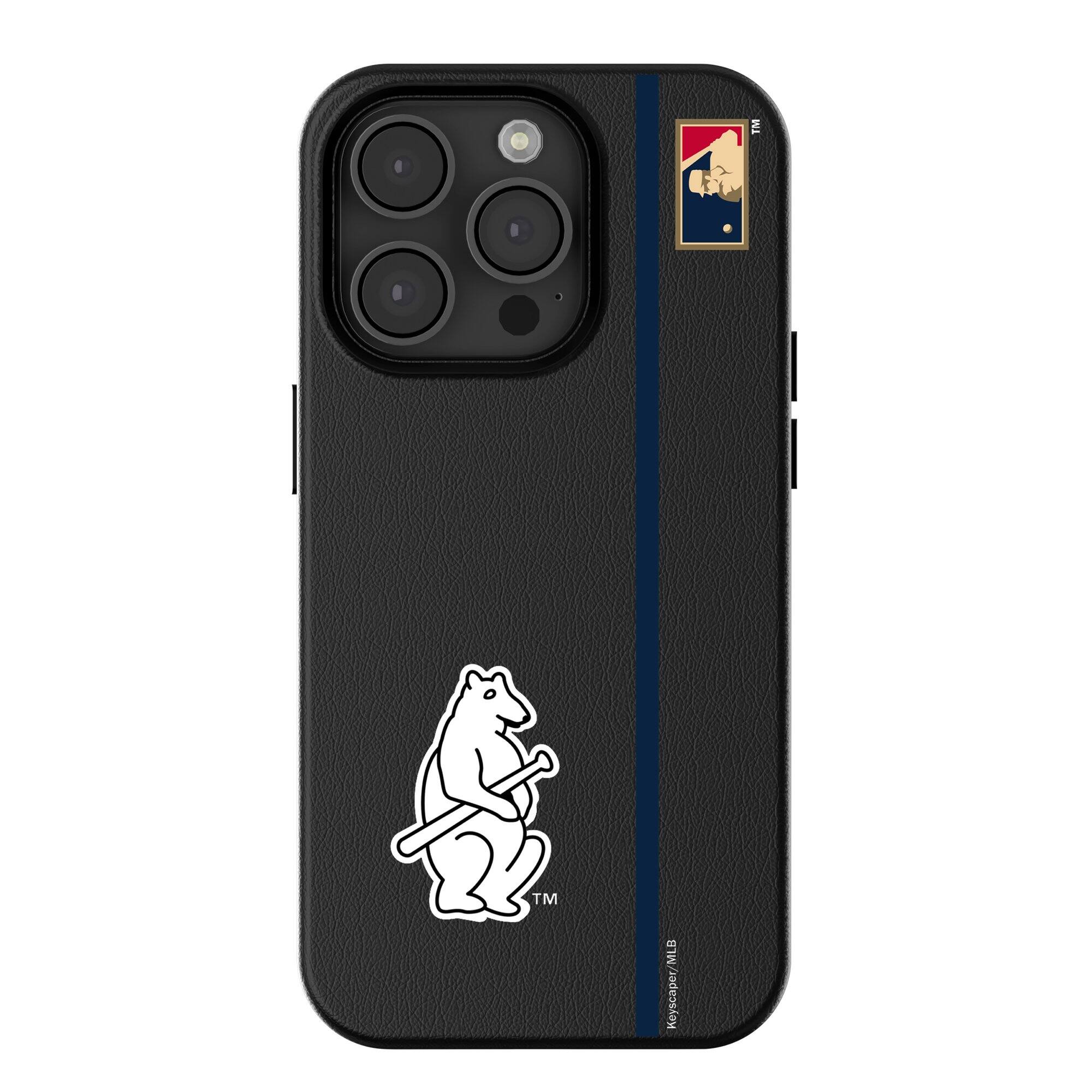 Keyscaper - MLB - Chicago Cubs 1914 Logo iPhone Magnetic Bump Case - 16 Plus - Black price history on PriceWatchPro