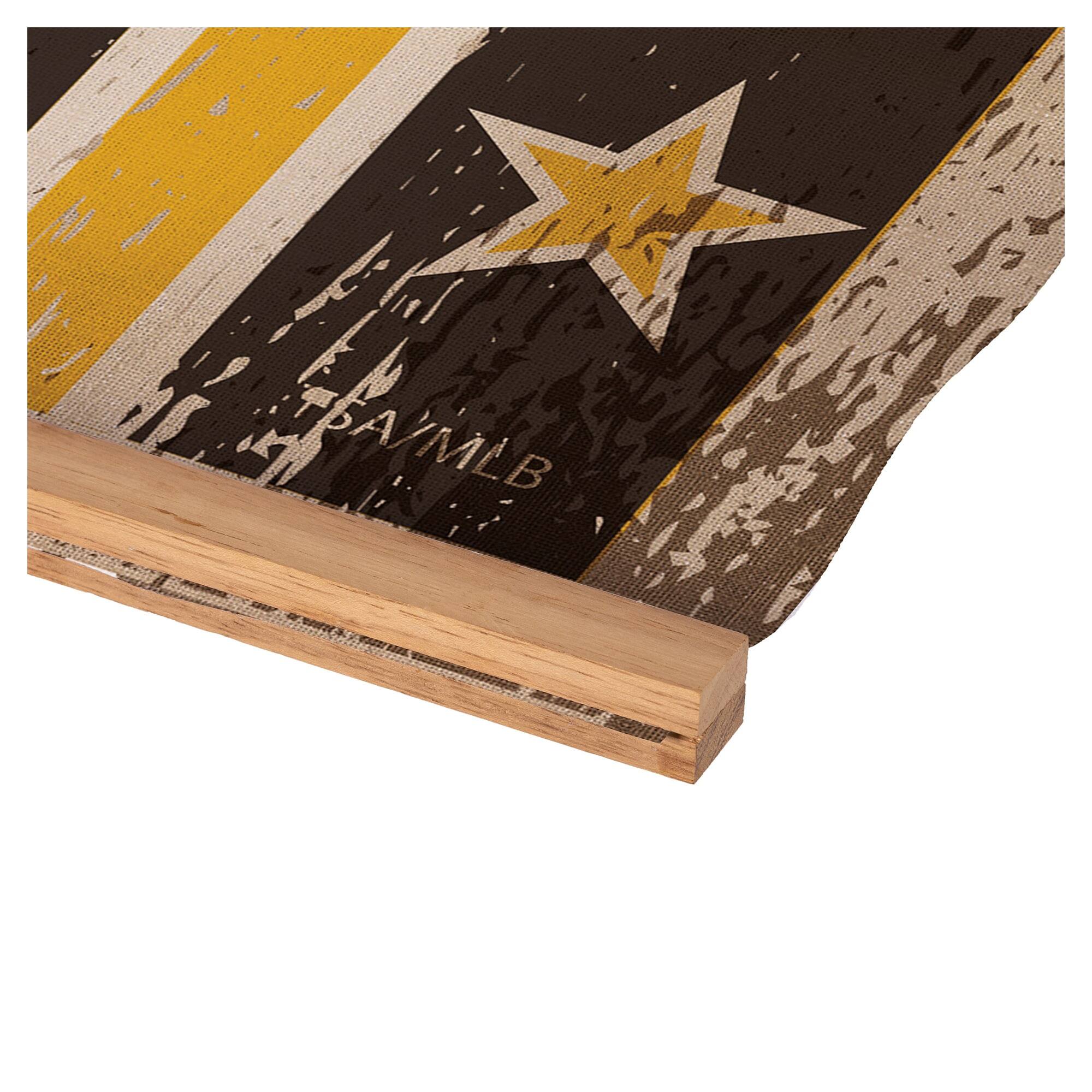 Alt View 3. Evergreen Enterprises - San Diego Padres 36" x 54" Large Canvas Wall Art Tapestry with Wood Frame - Multicolor.