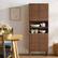 Alt View 1. Modway - Render Tall Bathroom Storage Cabinet by Modway - Walnut.