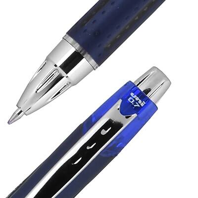 Alt View 1. uni-ball -  JETSTREAM RT Retractable Ballpoint Pens, Fine Point, 0.7mm, Dozen  - Blue Ink.