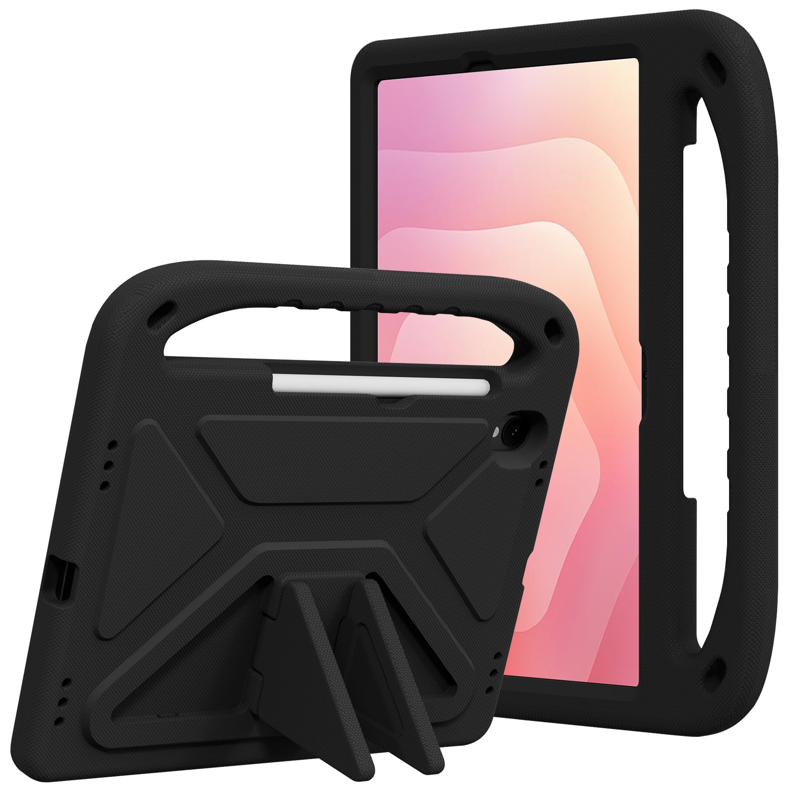 UUCOVER - Lightweight EVA Case for Samsung Galaxy Tab S11 11-inch 2025 SM-X730 X736B Shockproof Handle Kickstand Anti-Slip Cover - Black price history on PriceWatchPro