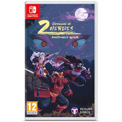 Nintendo Switch Chronicles of Heroes 2 Amaterasu's Wrath 12 www.pegi.info Tesura Games - T (Teen 13+)