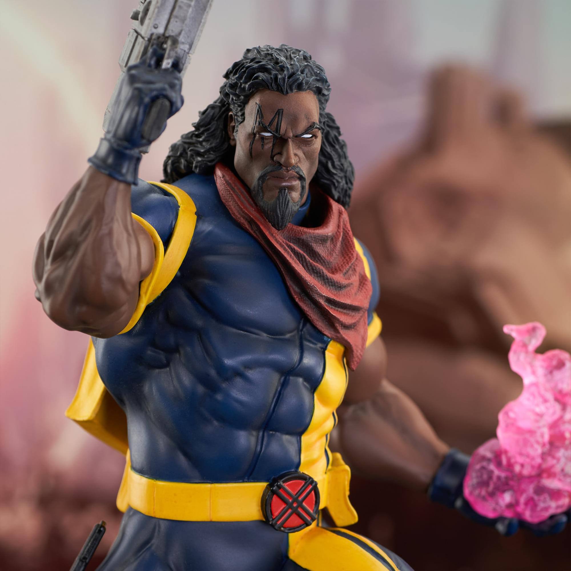 Alt View 5. Diamond Select Toys - Diamond Select - Marvel Premier Collection X-Men Bishop Statue  - COLLECTABLES - Multicolor.