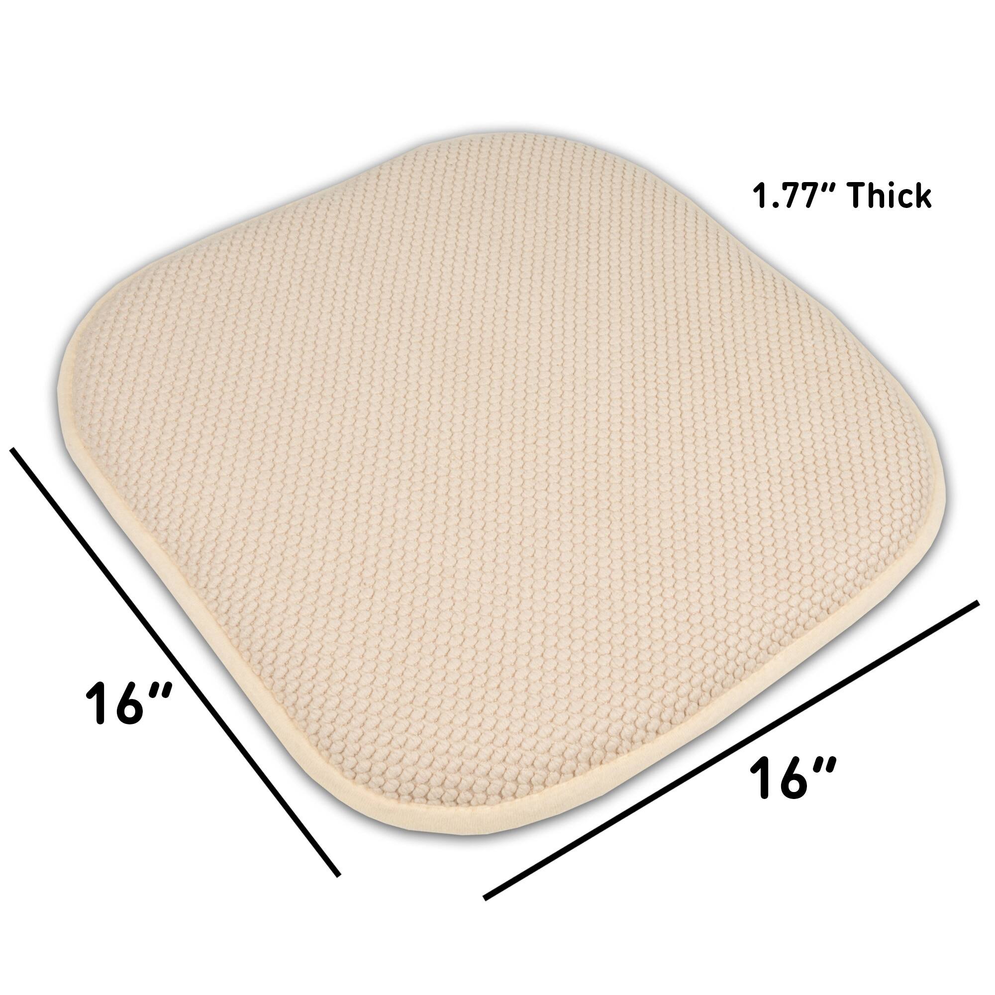 1.77" Thick  
16" x 16"