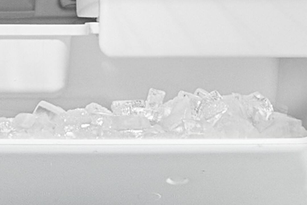Alt View 8. KitchenAid - 18 inch 35-Lb. Ice Maker - PrintShield Stainless Finish.