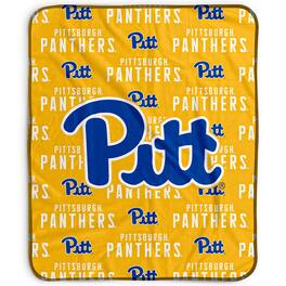 Pegasus - Pitt Panthers 50" x 60" Repeat Wordmark Fleece Blanket - Multicolor