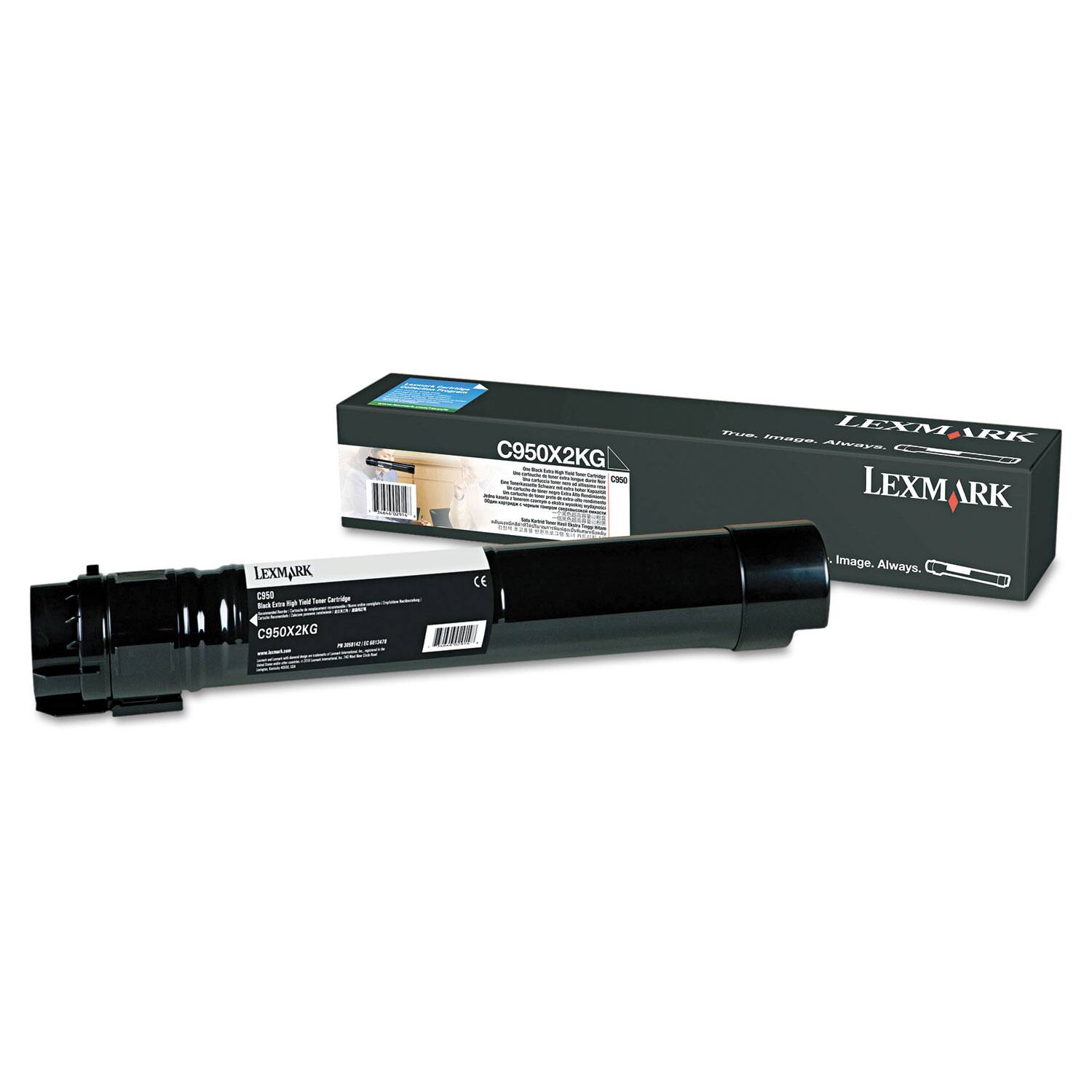 C950X2KG  
LEXMARK  
C950X2KG  
Black Toner Cartridge  
CE  
Image. Always.