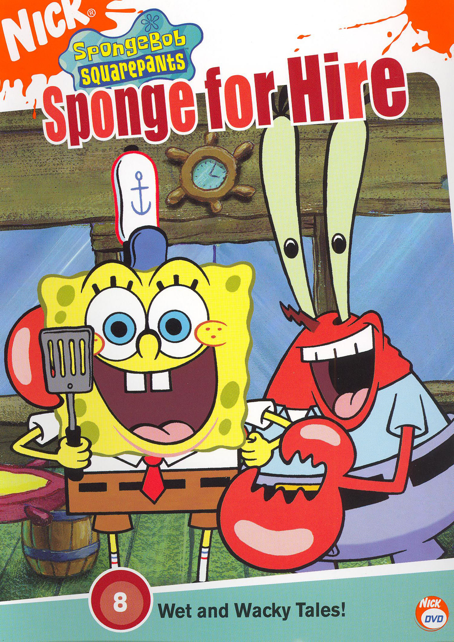 Spongebob Squarepants Sponge For Hire Dvd Best Buy