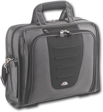 Angle Standard. Samsonite - Top-Loading Notebook Computer Case - Silver.