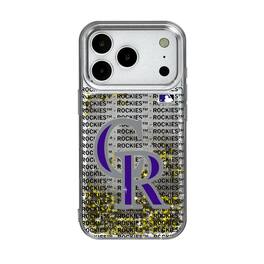 Keyscaper - MLB - Colorado Rockies iPhone Text Backdrop Design Case - 15 - Multicolor