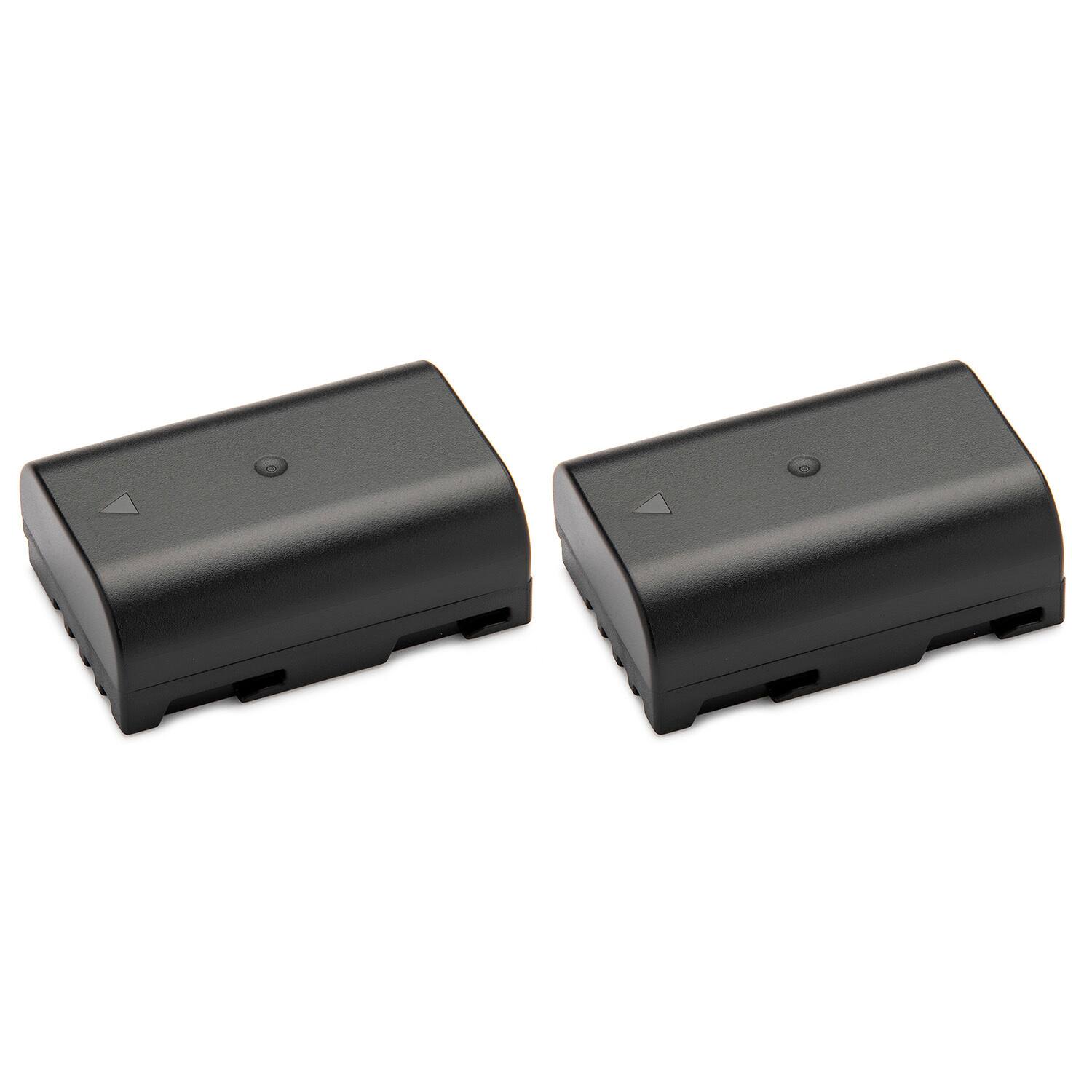 Angle. Koah - Koah 2000mAh Li-ion Battery for Panasonic DMW-BLF19 (2-pack) with Dual Charger.
