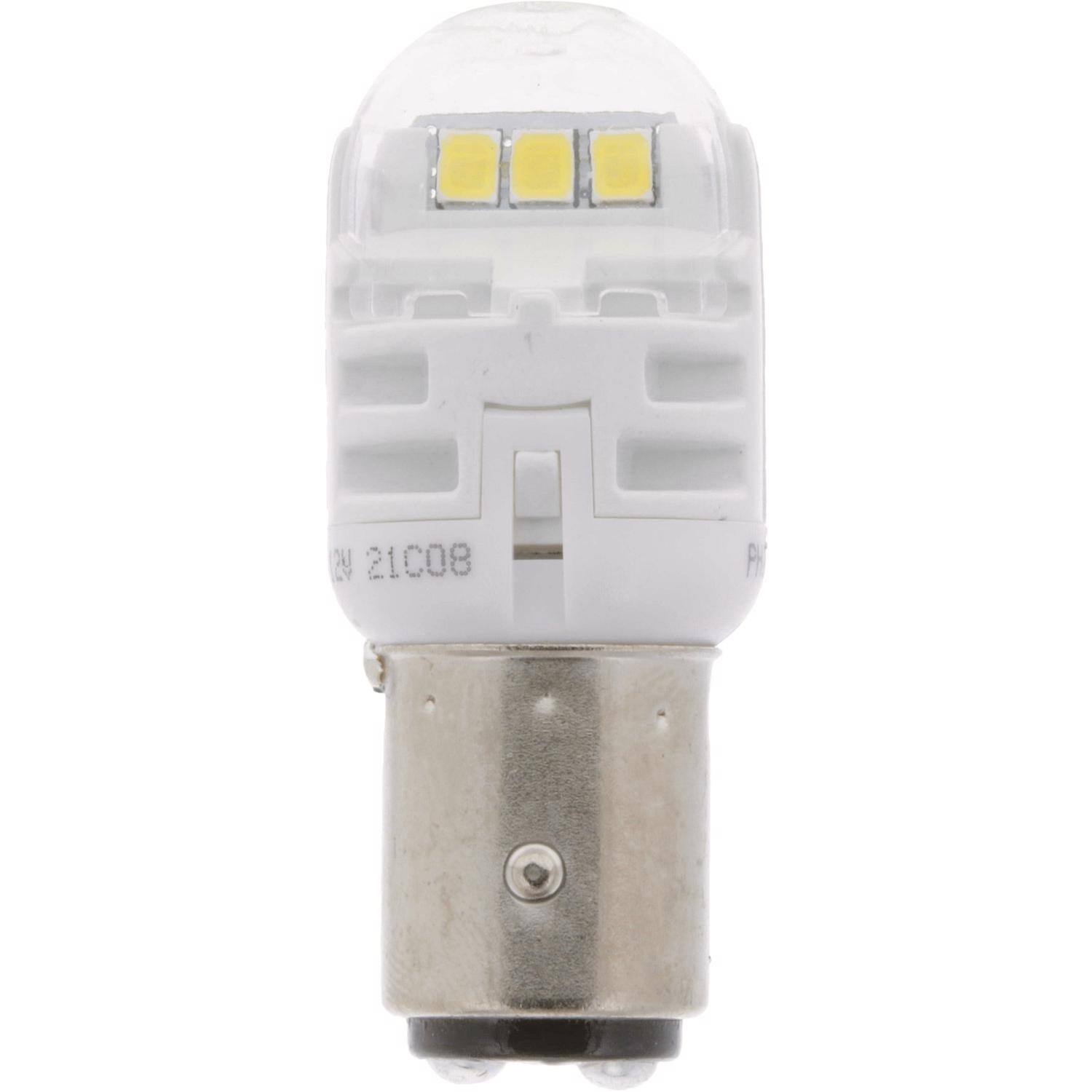 Left. Philips - Philips Ultinon LED Parking/Stop/Tail/Turn Miniature Automotive Bulb 1157WLED.