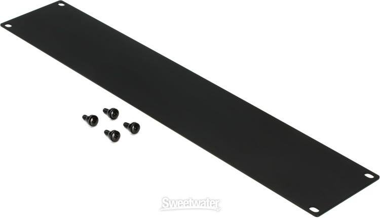 Angle. Gator - 2U Flat Rack Panel, 16-Gauge Cold-Rolled Steel Construction with Mounting Hardware.
