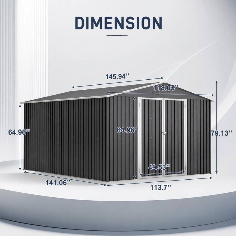 DIMENSION  
145.94"  
118.03"  
64.96"  
64.96"  
79.13"  
49.53"  
141.06"  
113.7"