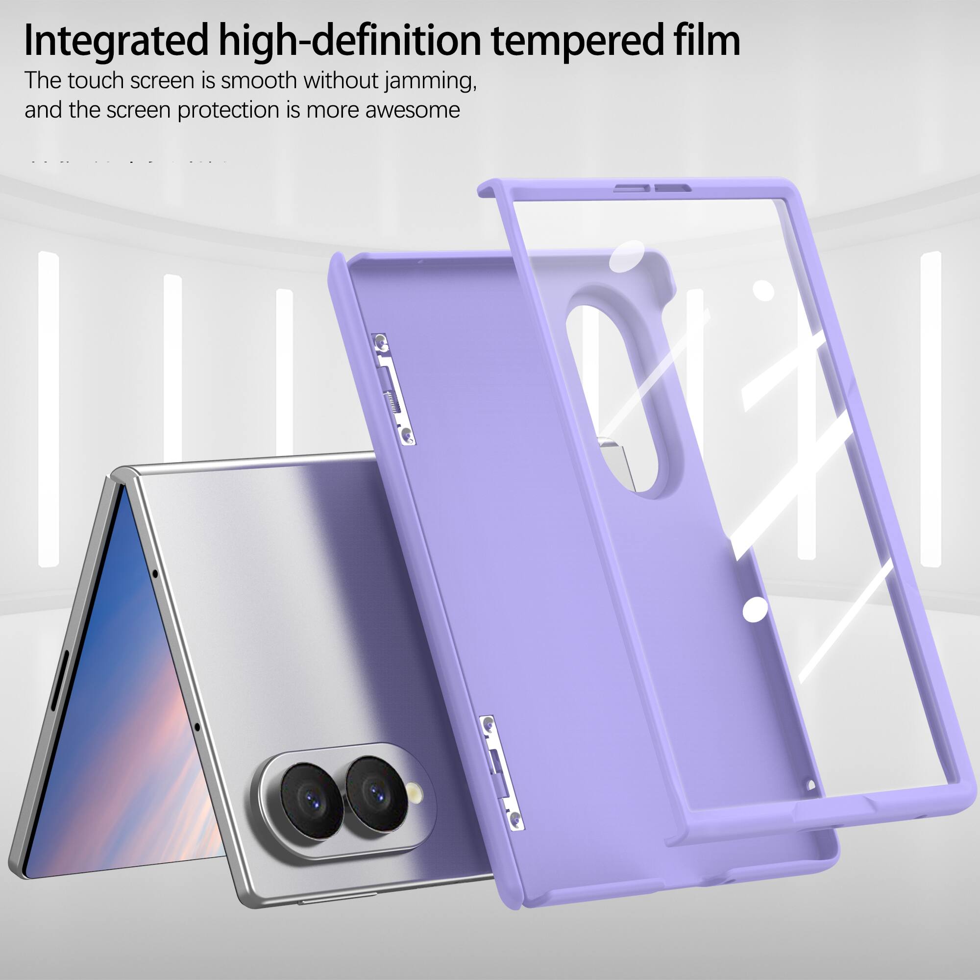 Integrated high-definition tempered film

The touch screen is smooth without jamming, and the screen protection is more awesome