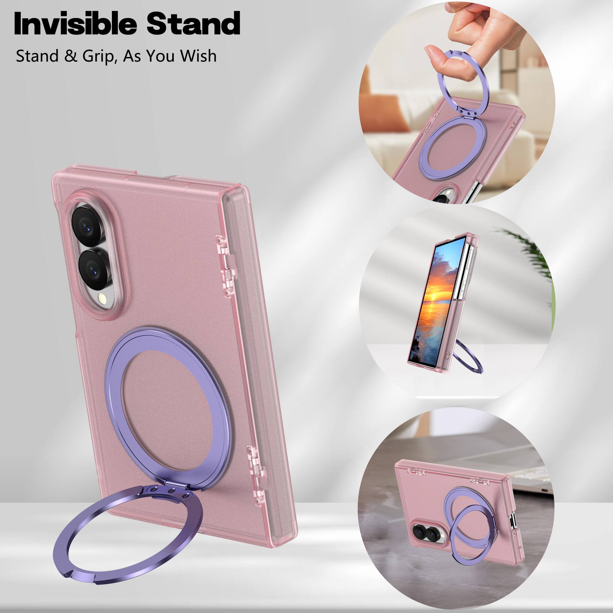 Invisible Stand  
Stand & Grip, As You Wish