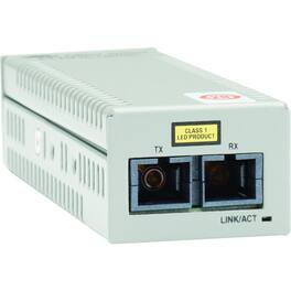 Allied Telesis - Transceiver/Media Converter - 1 x Network (RJ-45) - 1 x SC Ports - Fast Ethernet - 100Base-TX, 100Base-FX - Unknown