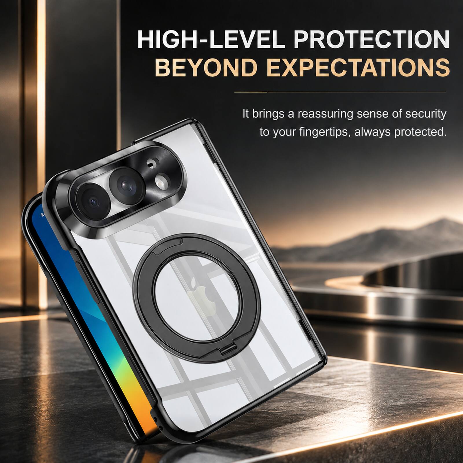 HIGH-LEVEL PROTECTION BEYOND EXPECTATIONS

It brings a reassuring sense of security to your fingertips, always protected.