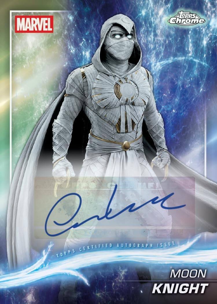 MARVEL TOPPS Chrome  
Certified Autograph Issue  
TOPPS Certified Autograph Issue  
MOON KNIGHT