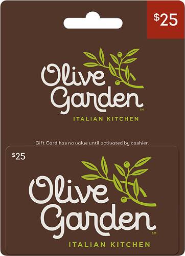 Darden Restaurants - $25 Gift Card - Larger Front