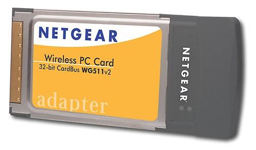 Angle Standard. Netgear - Double 802.11a/g Dual-Band Wireless Notebook Card.