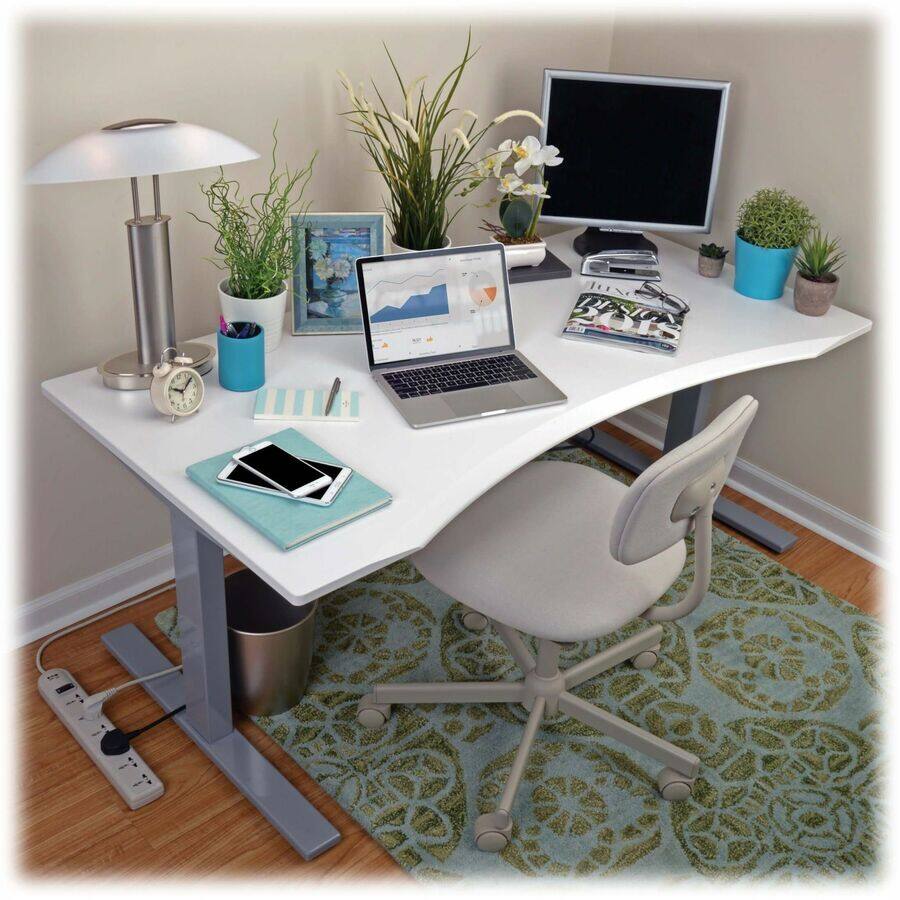 Alt View 5. Tripp Lite - Tripp Lite by Eaton Protect It! 230V 6-Universal Outlet Surge Protector 1.8M Cord German/French Plug 750 Joules - Light Gray.