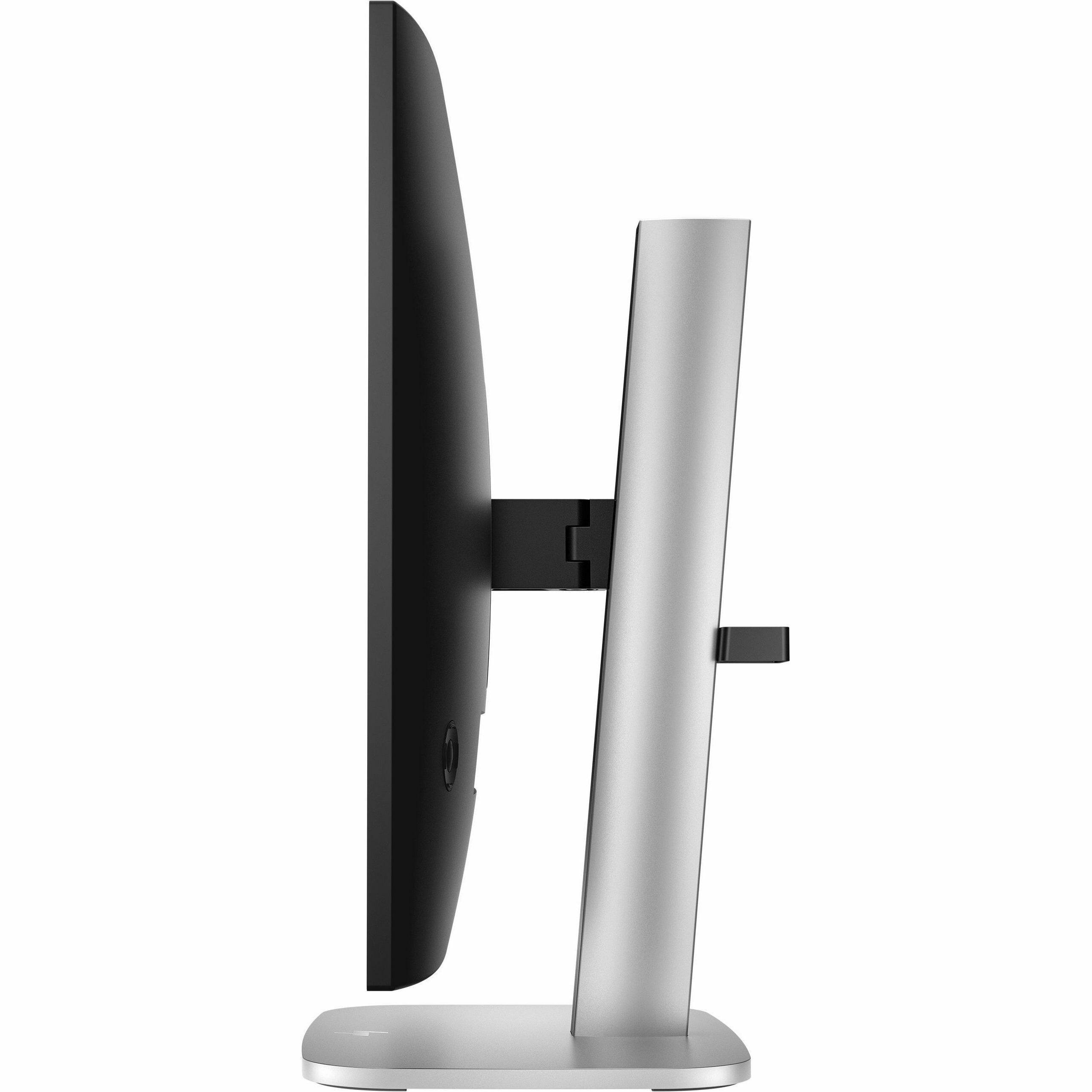 Alt View 3. HP - HP 524pn 24" Class WUXGA LCD Monitor - 16:10 - Jet Black - 24" Viewable - In-plane Switching (IPS) Technology - 1920 x - Black.