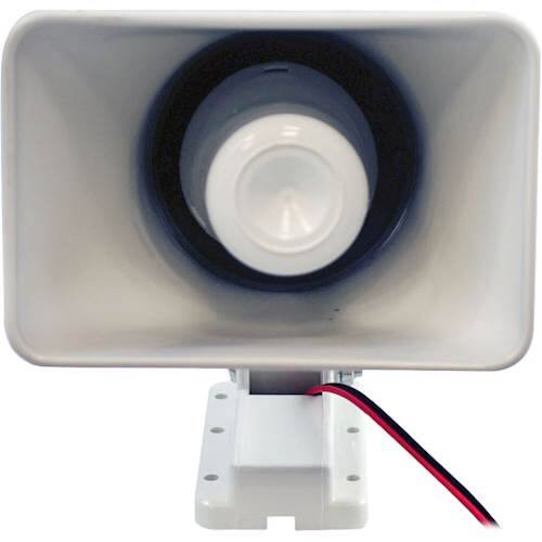 Front. PYLE - Home 6" 1-Way Horn Speaker (Each) - White.