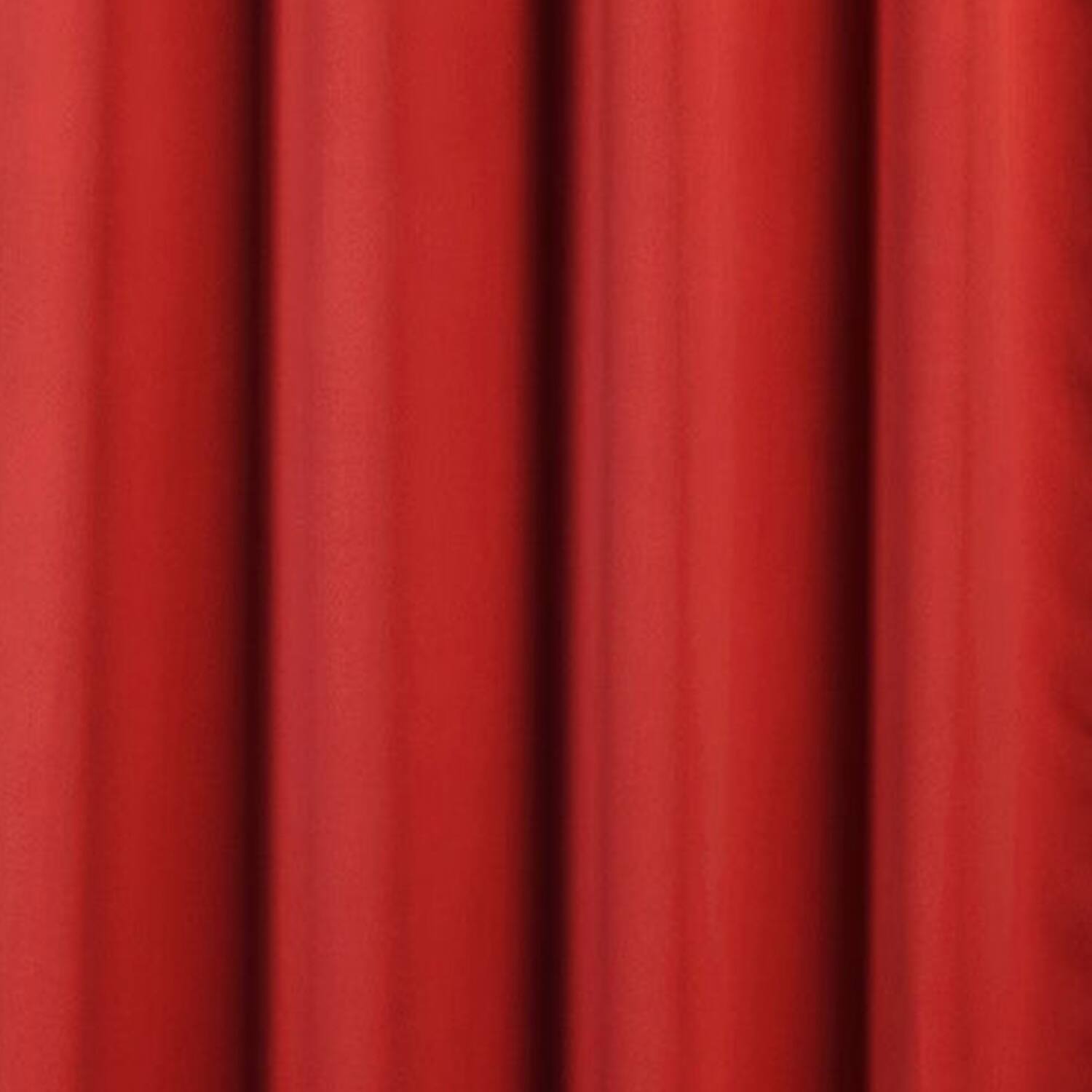 Alt View 1. RT Designers Collection - RT Designers Collection 100% Polyester Twilight Blackout Rod Pocket Curtain Panel 54" x 90" Red - Red.