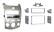 Front. Metra - Dash Kit for Select 2010-2013 Kia Forte DIN DDIN - Silver.