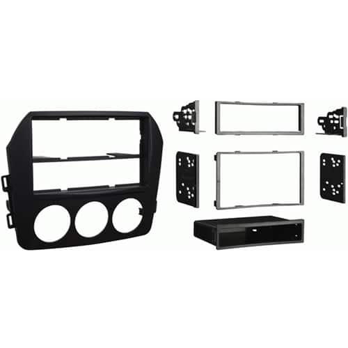 Metra - Dash Kit for Select 2009-2015 Mazda Miata DIN DDIN - Matte Black - Alt_View_Zoom_20