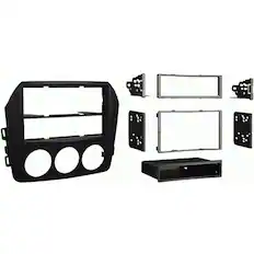 Alt View 20. Metra - Dash Kit for Select 2009-2015 Mazda Miata DIN DDIN - Matte Black.