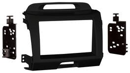Metra - Installation Kit for Select 2011 and Later Kia Sportage Vehicles - Charcoal
