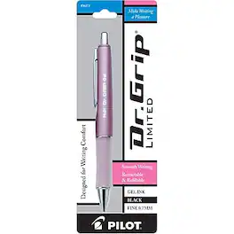 Pilot - Dr. Grip Ltd. Retractable Gel Pen, Fine Point, Black Ink (36273)