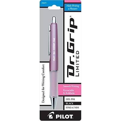 Pilot - Dr. Grip Ltd. Retractable Gel Pen, Fine Point, Black Ink (36273)