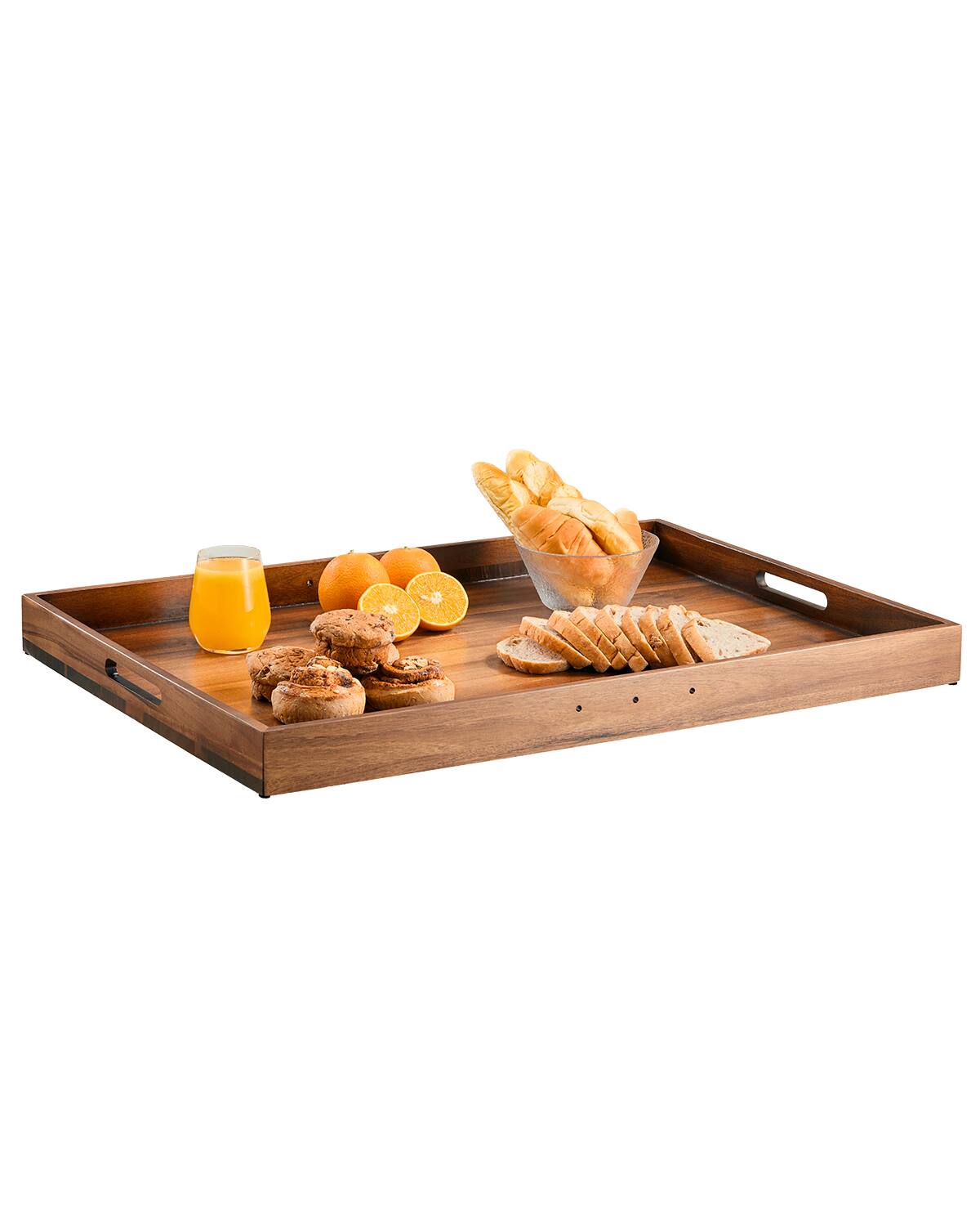 VEVOR - Noodle Board Stove Cover,Stove Top Cover Board for Gas Burner &Electric Stove,Acacia Wood Cutting Board,Built-in Handles - Natural wood