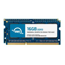 OWC - 32GB (2x16GB) 1600MHz DDR3L SO-DIMM PC3L-12800 204Pin CL9 Memory RAM Upgrade Compatible with Select Mac Models