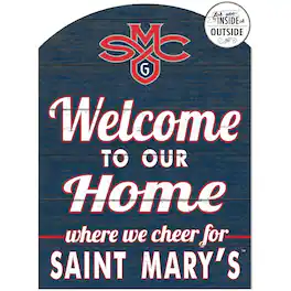 Jardine - Saint Mary's Gaels 16'' x 22'' Indoor/Outdoor Marquee Sign - Navy
