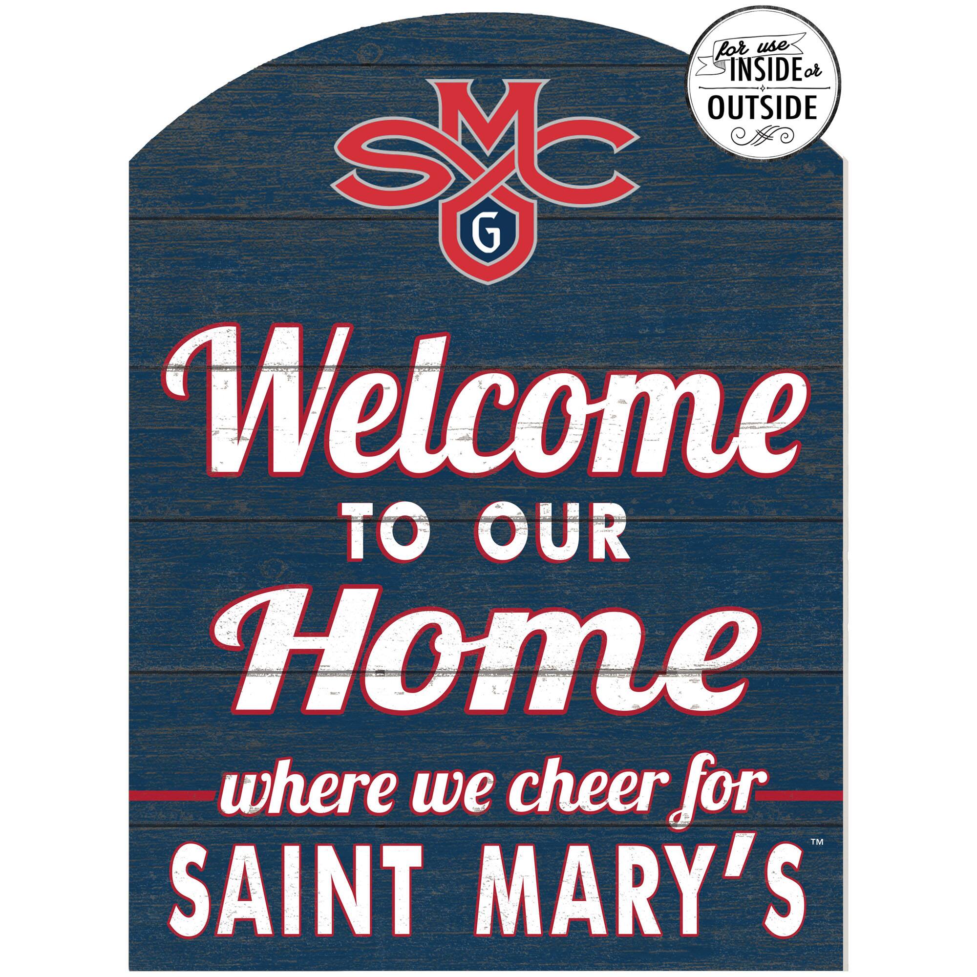 Saint Mary's Gaels 16'' x 22'' Indoor/Outdoor Marquee Sign
