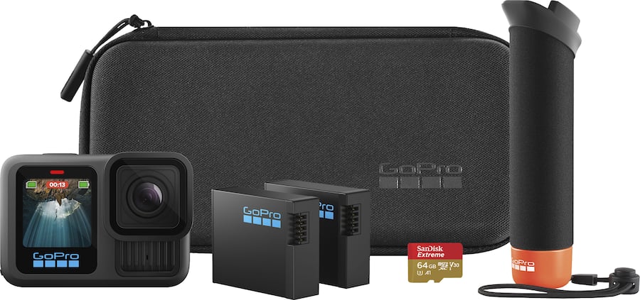 GoPro HERO13 Black Action Camera Bundle Black CHDRB-131-TH GoPro HERO13 Black Action Camera Bundle Black CHDRB-131-TH