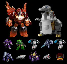 G1 Galaxy Version Defender Vol. 4 Galaxy Shining Box of 12 Blind Box Model Kits | Transformers Tyrant's Fury | Blokees