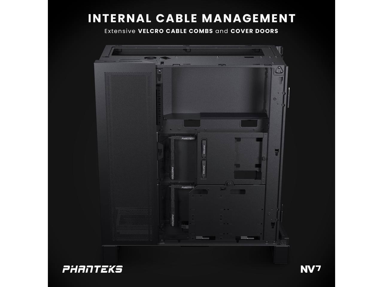Phanteks NV7 Full Tower Chassis, High Airflow, RGB Lighting