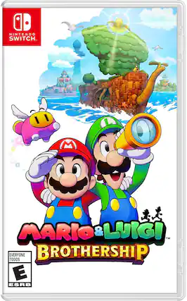NINTENDO SWITCH, MARIO & LUIGI™, BROTHERSHIP, EVERYONE, TODOS, E, ESRB - E (Everyone)