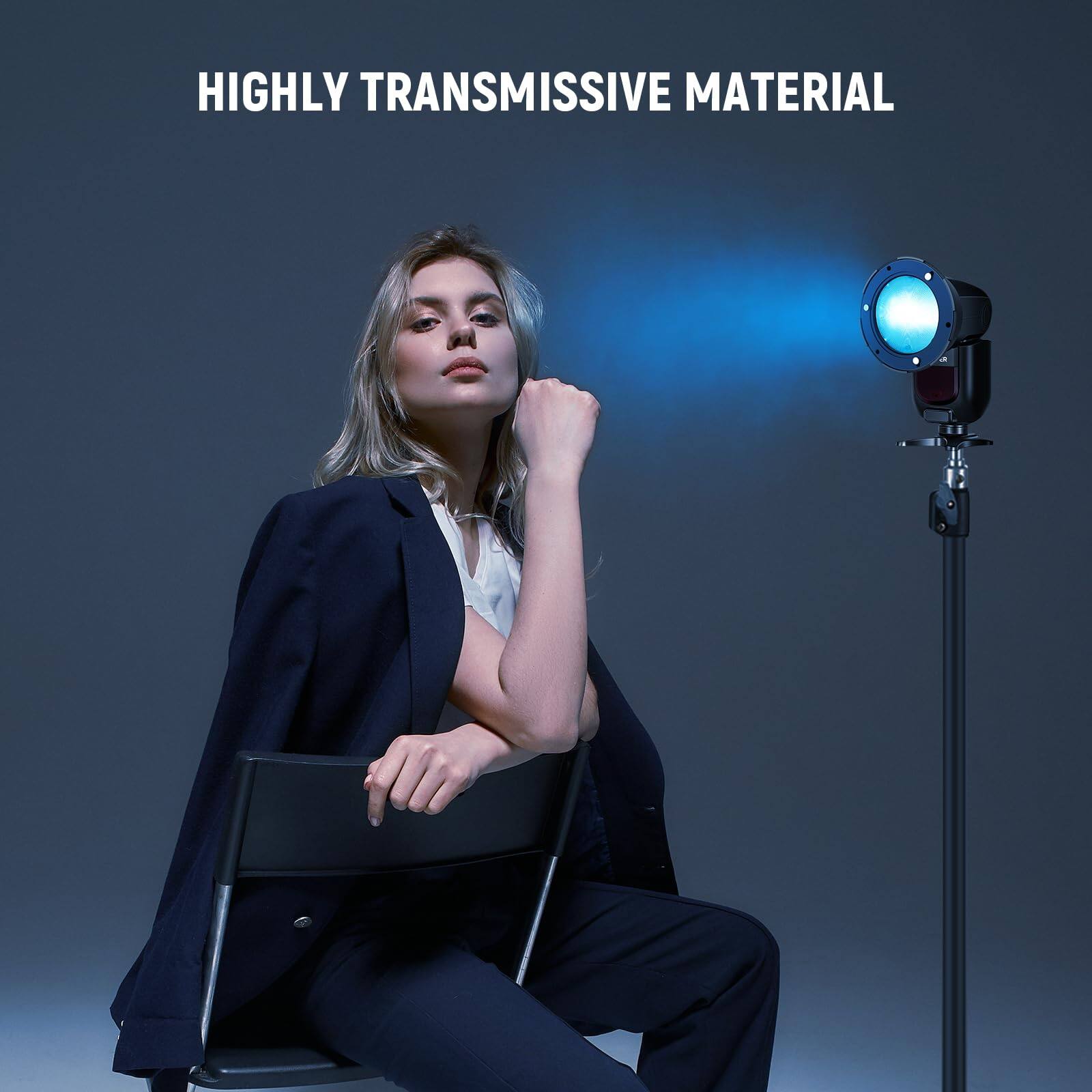 HIGHLY TRANSMISSIVE MATERIAL