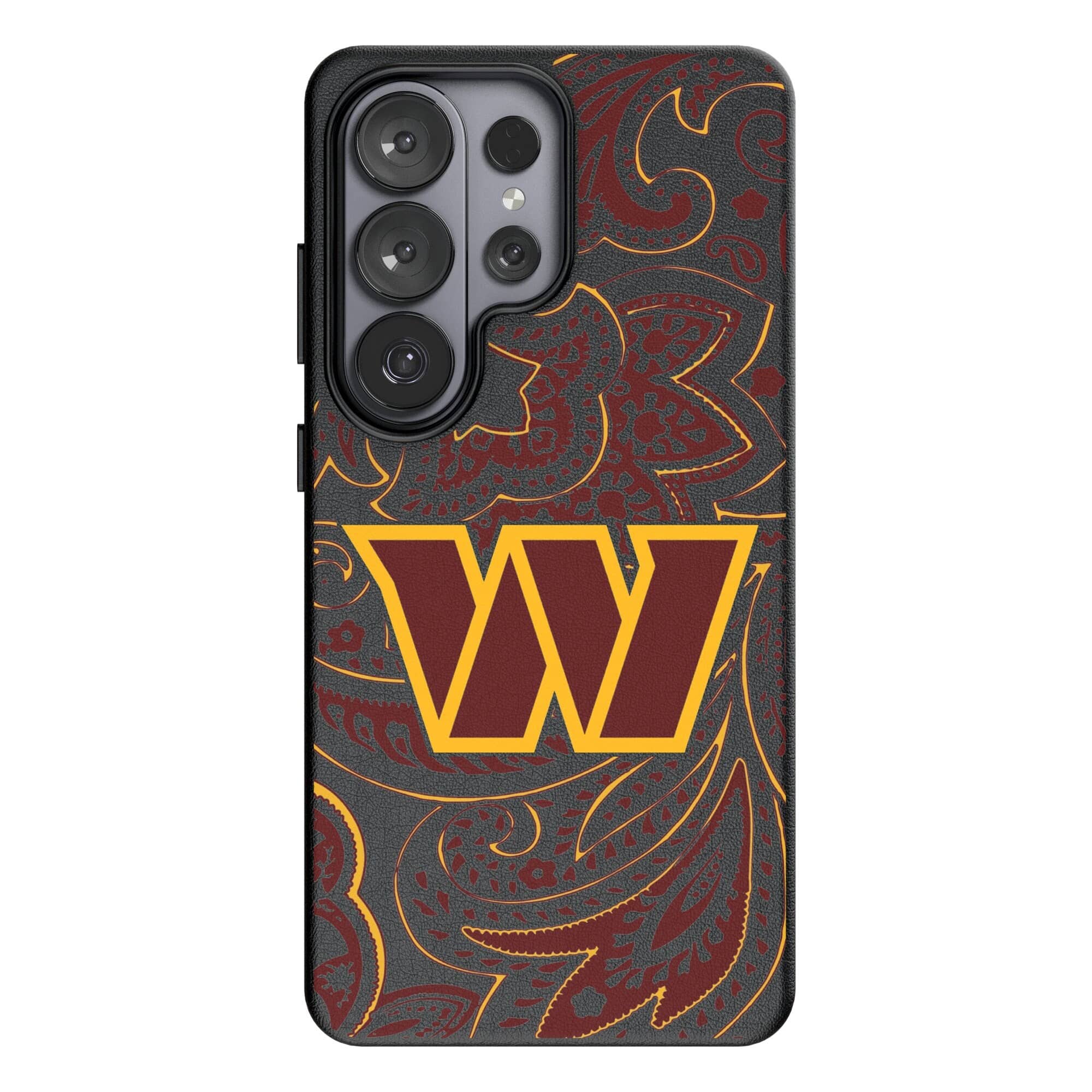 Keyscaper - NFL - Washington Commanders Paisley Galaxy Magnetic Bump Case - S26 - Black price history on PriceWatchPro