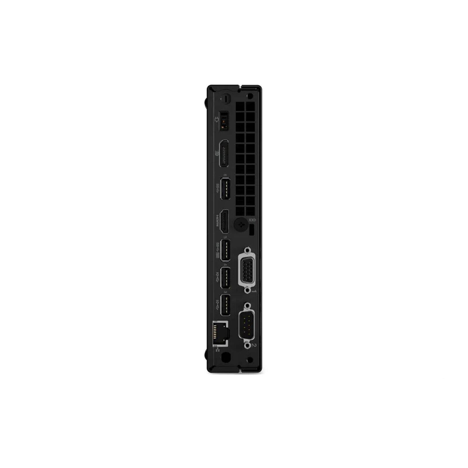 Alt View 3. Lenovo - Lenovo Thinkcentre M80Q Tiny PC Intel i5-10500T 8GB RAM 256GB SSD W11P - Black.
