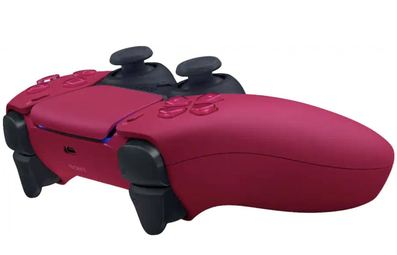 Alt View 4. Sony - PlayStation 5 Digital Edit 825GB Fortnite Bundle w/DualSense Control Red - White.