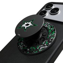 Keyscaper - Dallas Stars Confetti Magnetic Phone Grip & Stand - No Size - Black