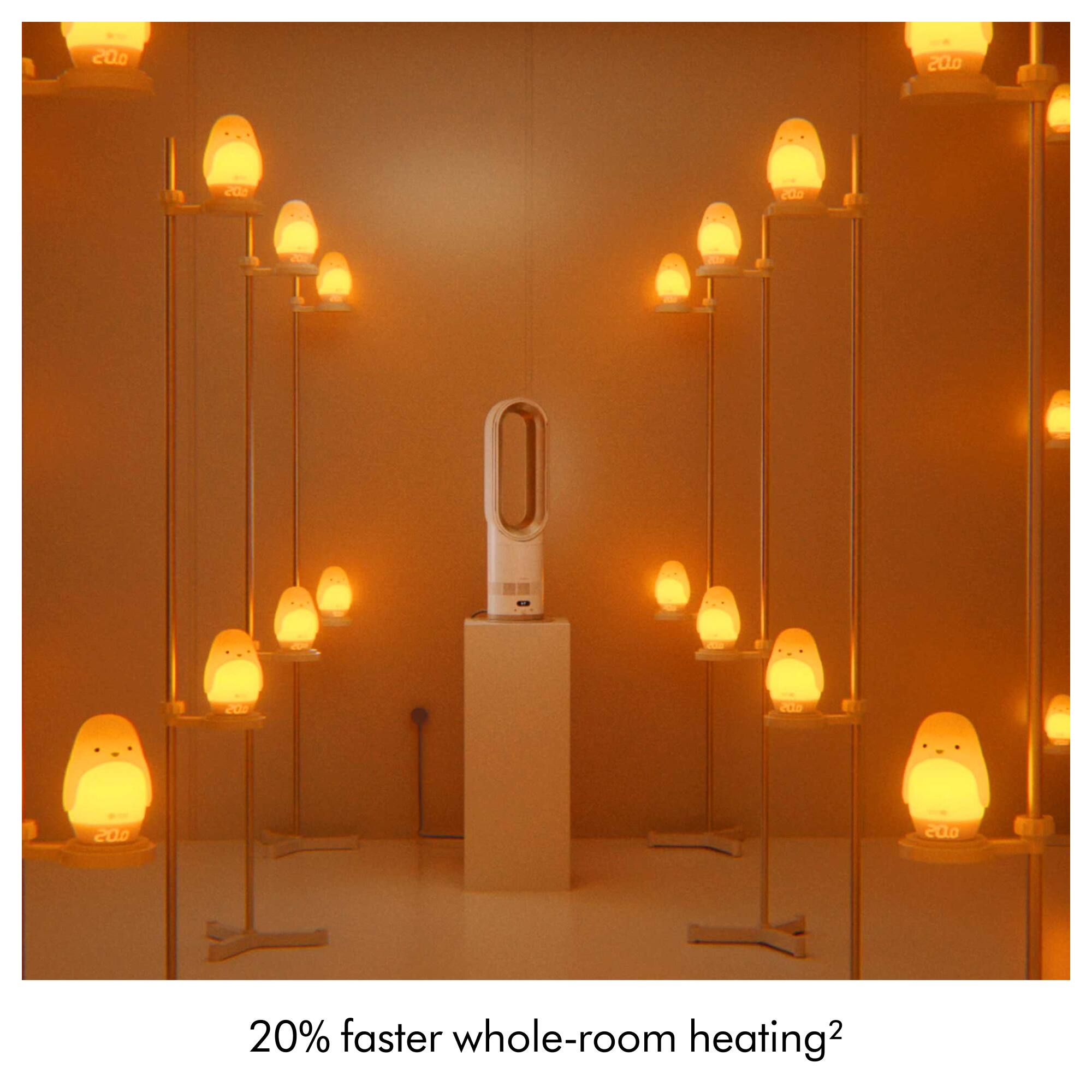 200 200 ade 200 200 20% faster whole-room heating²