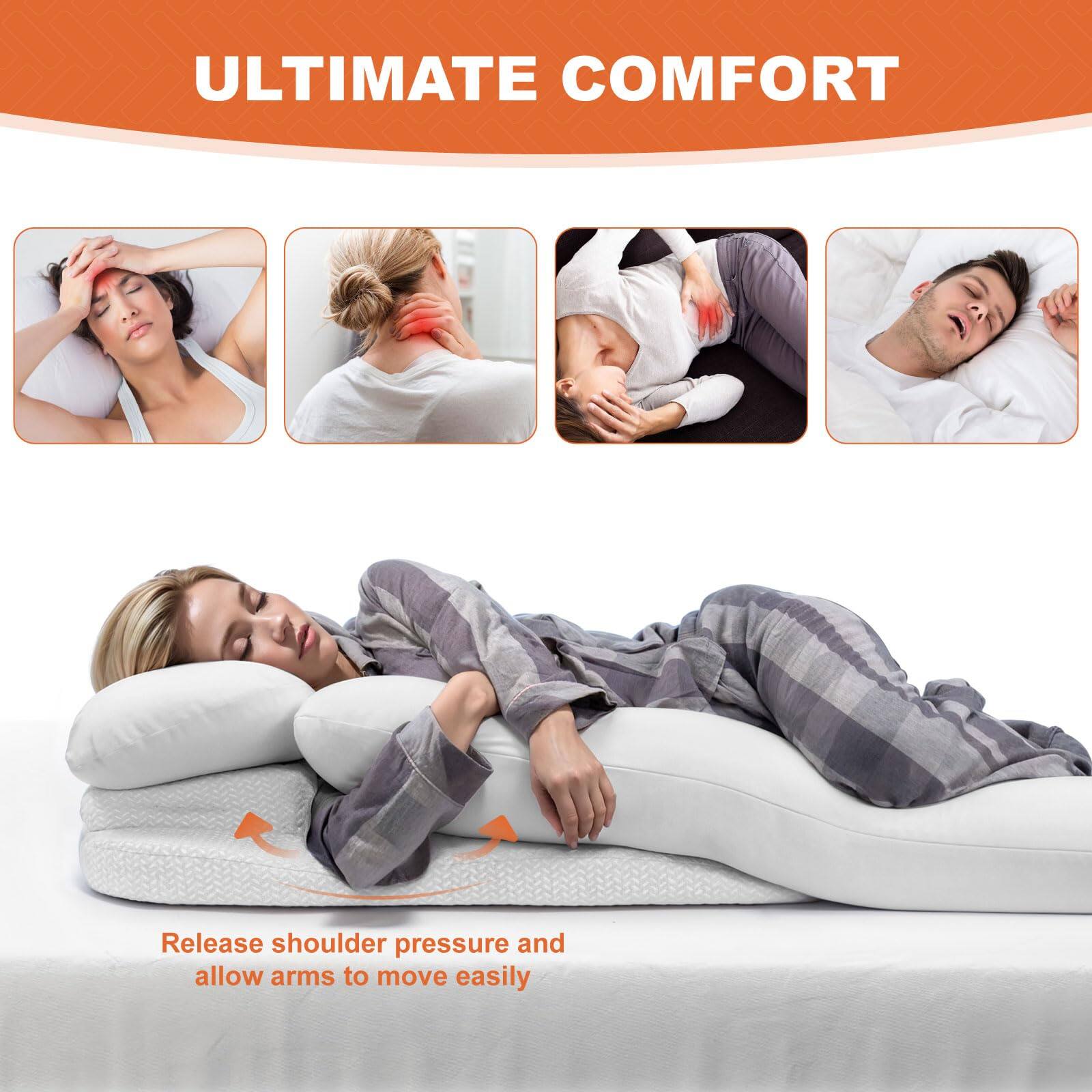 ULTIMATE COMFORT

Release shoulder pressure and allow arms to move easily
